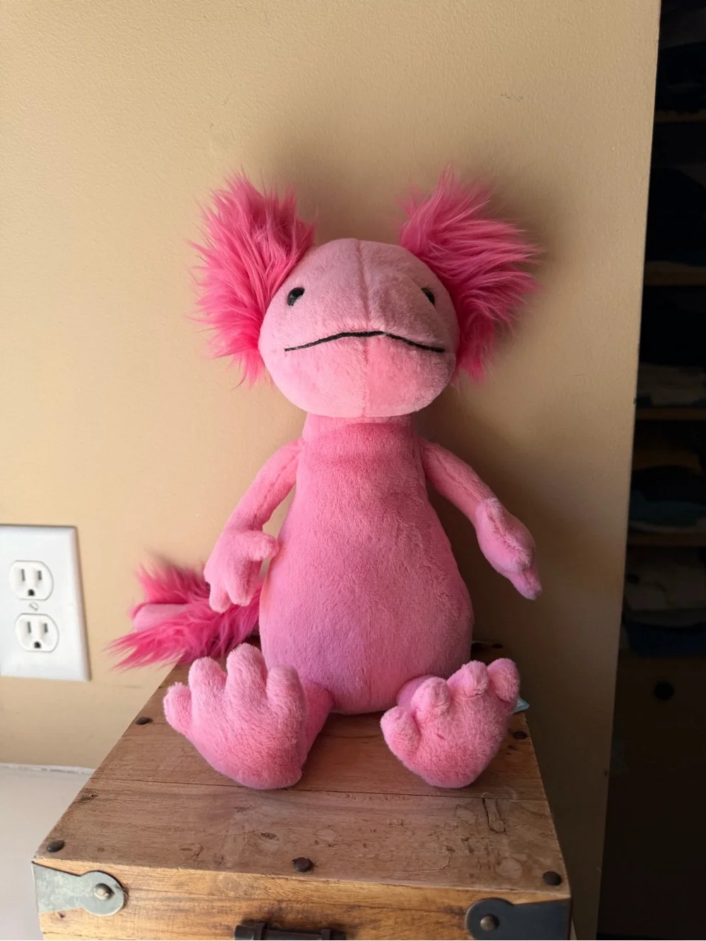 Jellycat retired NWT Plush Alice Axolotl Pet Toy - Soft Cuddly Small Pet Plush